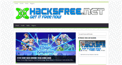 Desktop Screenshot of hacksfree.net